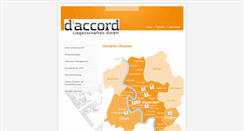 Desktop Screenshot of daccord-liegenschaften.de